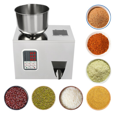 1-100g Automatic Filling Machine Digital Control Weighing Filler Dispenser 180W