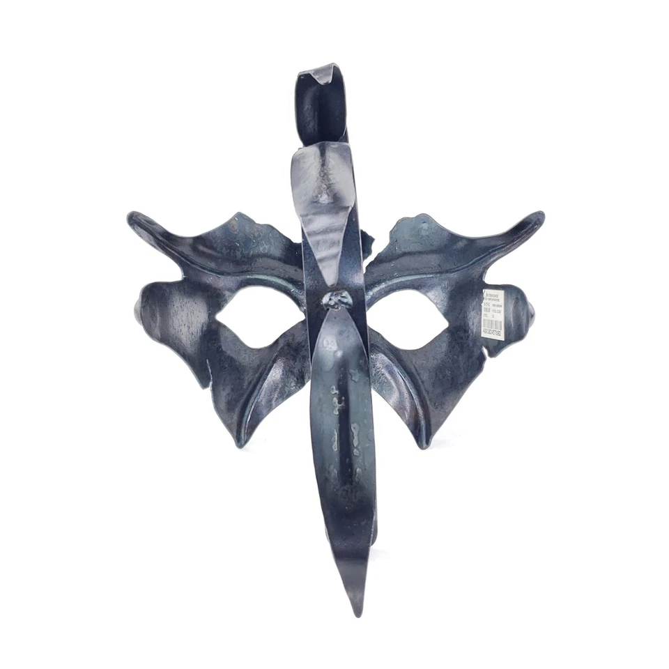 Gothic Renaissance Masquerade Steel Mask Over The Head Cosplay Halloween READ - Image 3 of 4