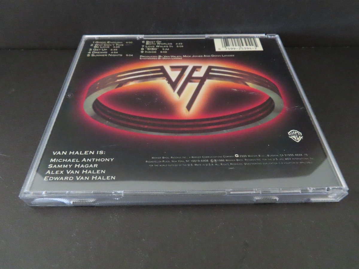 5150 by VAN HALEN-Rare Collectible ROCK CD w/ Lyrics-Why Can't