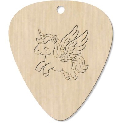 7 x ''Geflügeltes Einhorn'' Gitarren-Plektren/Anhänger (GP00036293)
