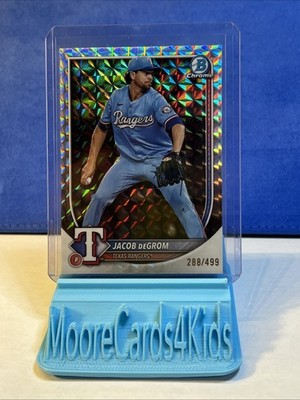 2025 Bowman Chrome - Jacob deGrom, Jacob deGrom #47 Geometric Refractor /499