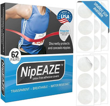 NipEaze The Original Sports Nipple Cover for Men and Women Chafing Guard