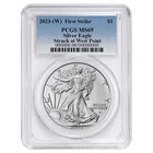 2023 (W) $1 1-oz American Silver Eagle PCGS MS69 FS Blue Label