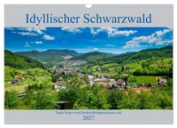 "Calendar 2027 · US Version · Idyllic Black Forest (Wall Calendar 2027 17\" × 12\""