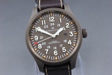 Hamilton Khaki Field H69829560 H698290 Hand Wind Watch  [ Box and Band Wear ]