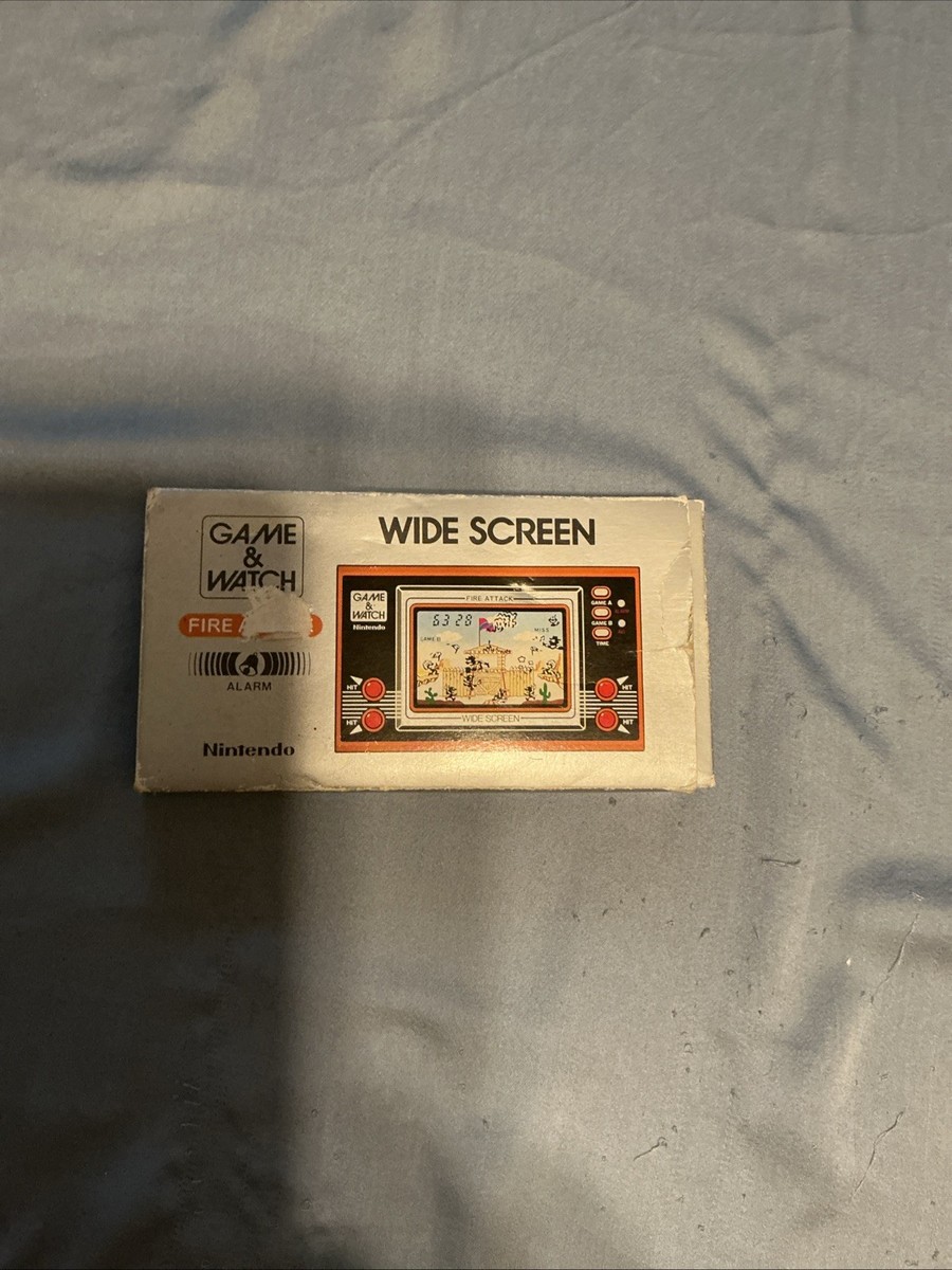 Nintendo ゲーム&ウォッチ ID-29 FIRE ATTACK Nintendo Game & Watch - Wide Screen - Fire Attack ID-29 1982 Japan