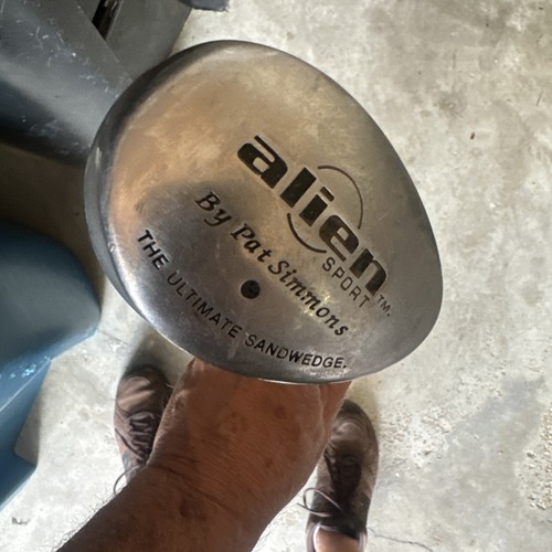 Pat Simmons Alien Sport The Ultimate Sand Wedge SW Steel Shaft RH - Picture 2 of 6