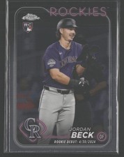 2024 Topps Chrome Update #USC133 Jordan Beck