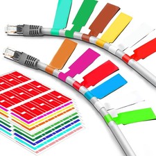 300 Pcs Waterproof Electrical Cable Labels Electronics Wire Identification Tags