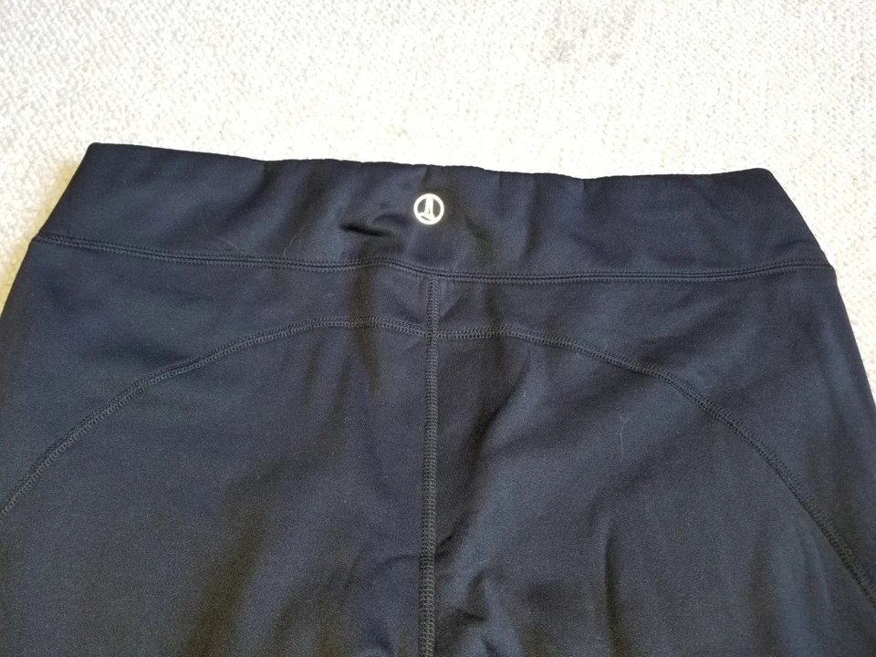 Pantalones Mujer-LANDS' END-negro elástico "Perfect Fit" polar forrado pull on-XL Foto 3 de 4