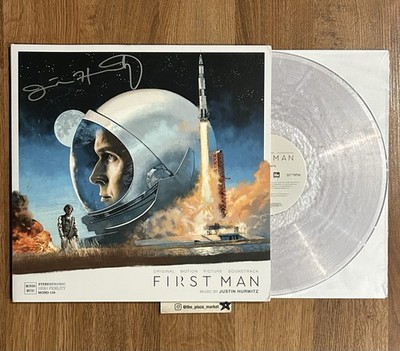 First Man soundtrack vinyl record Signed Rare Justin Hurwitz autographed