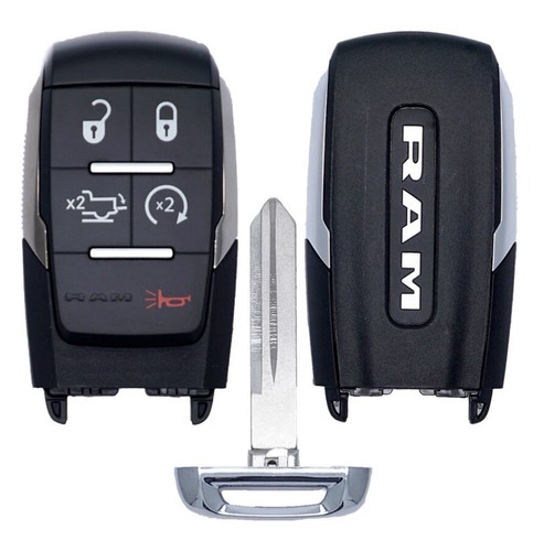OEM 2019-24 RAM 2500 3500 4500 proximity keyless entry remote key fob GQ4-76T