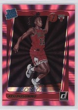 2021-22 Panini Donruss Rated Rookie Holo Pink Laser Ayo Dosunmu #221 10y3