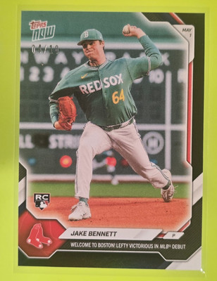 Jake Bennett 2026 MLB TOPPS NOW 149 Black 4/10