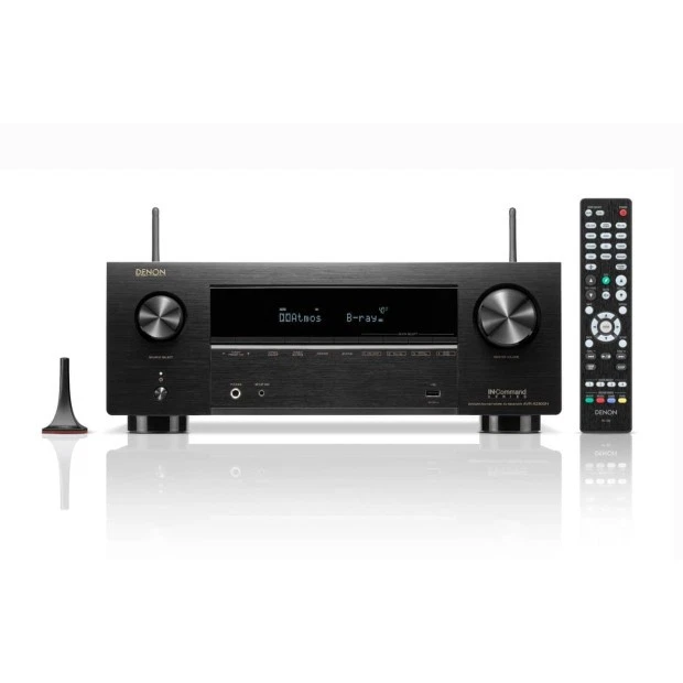 Denon AVRX2800HBKE2 7.2-Kanal 8K-AV-Receiver Dolby Atmos HDMI WLAN - Bild 2 von 3
