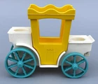 Royal Carriage Fisher Price Little People Play Family Castle #993, Vintage 1974
