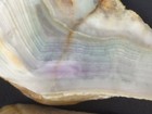 551g Banded Fluorite Rough Specimen High Translucency Pair Lapidary Fluorescent — photo 4