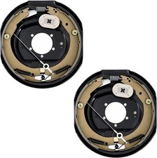 Electric Trailer Brake Assembly 2 Pcs 12" x 2" Self-Adjusting For 7000 lbs Axle