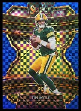 2019 Panini Select Blue Prizm #2 Tim Boyle /175 Rookie Card RC