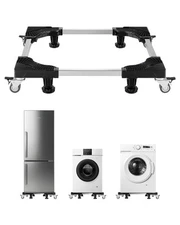 VEVOR Fridge Stand Mobile Base 1100 lb 27.5-35.4 Inch Adjustable Furniture Dolly