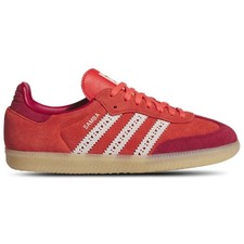 adidas Originals Samba Red White JS3526 GS Size 4-7Y Girls Women New Trainer
