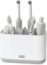 Joseph Joseph Easy-Store Large Toothbrush Holder White/Grey
