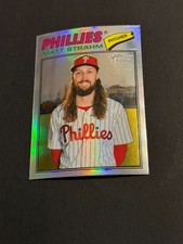 2026 Topps Heritage - Matt Strahm #193 Chrome Refractor