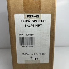 MCDONNELL & MILLER FS7-4S Switch,Liquid Flow Switch