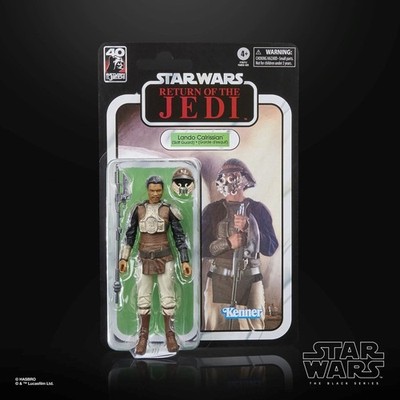 Hasbro Star Wars Black Series 40 Years ROTJ Lando Calrissian (Skiff Guard) Neu