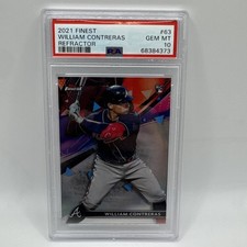 Only Two In The 🌎🔥📈 2021 Topps Finest - William Contreras #63 Refractor (RC)