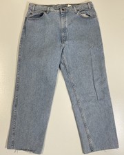 Vintage Levi  s Orange Tab Jeans 40x30 36x27 True Size Distressed 90s