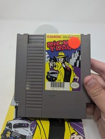 Dick Tracy NES (Nintendo Entertainment System, 1990) Game And Box, Tested