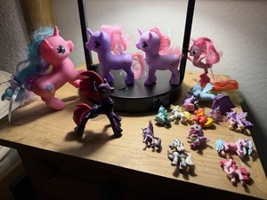 My Little Pony Mixed Lot Plastic Pony Figurines Collection - Horse Figures