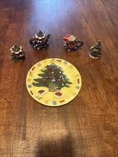 Mini Christmas Tea Set- 8 Piece Ceramic