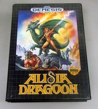 Alisia Dragoon (Sega Genesis, 1992) Complete In Box CIB