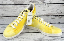 Adidas Pharrell Williams Stan Smith Yellow Sneakers AC7042 Men's Size 8.5  - NEW
