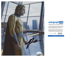 Lewis Pullman Signed Autographed THUNDERBOLTS SENTRY 8x10 Photo PROOF ACOA A