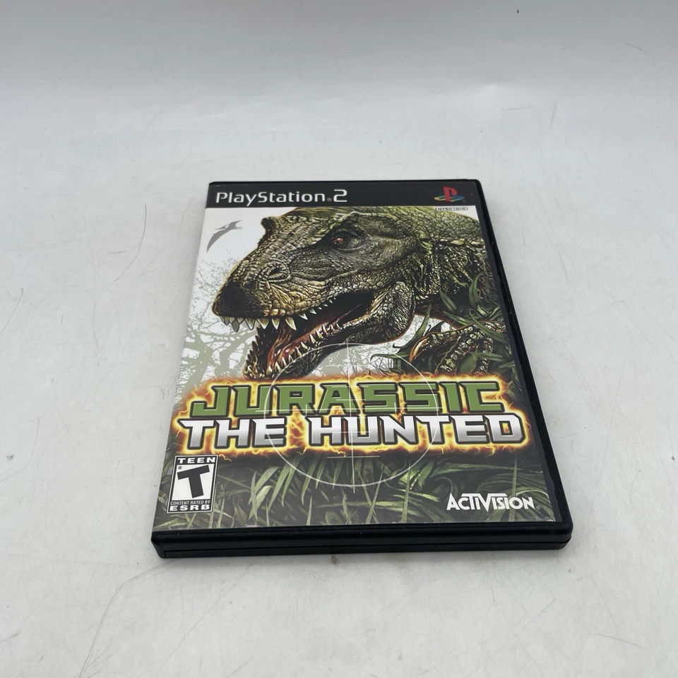 Jurassic: The Hunted (Sony PlayStation 2, 2009) PS2 - Complete CIB - Tested - Image 2 of 4