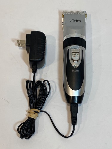 JTrim Professional Hair Clipper Cordless Trimmer TESTED WORKS Charger & Pouch