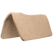 30" x 30" Contoured Wool Blend Felt Horse Saddle Pad Liner, Shock Absorbing W...