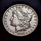 1887 O Morgan Silver Dollar - AU- 90% US Coin