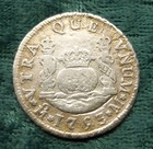 1753 Mo Mexico 2-Reales Silver Coin, King Ferdinand VI, Calico-294, KM #86.1 — photo 1