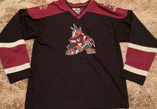 VINTAGE WINNING GOAL HOCKEY JERSEY COYOTES #7 TKACHUK ( YOUTH L, 14-18 ) AS IS