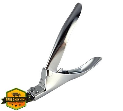 Resco Chrome Tiny Dog Cat Nail Clippers Guillotine Trimmer