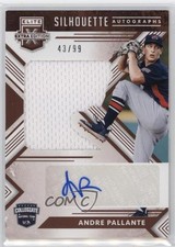 2018 Elite Extra Edition USA Collegiate Silhouette 43/99 Andre Pallante Auto s3g