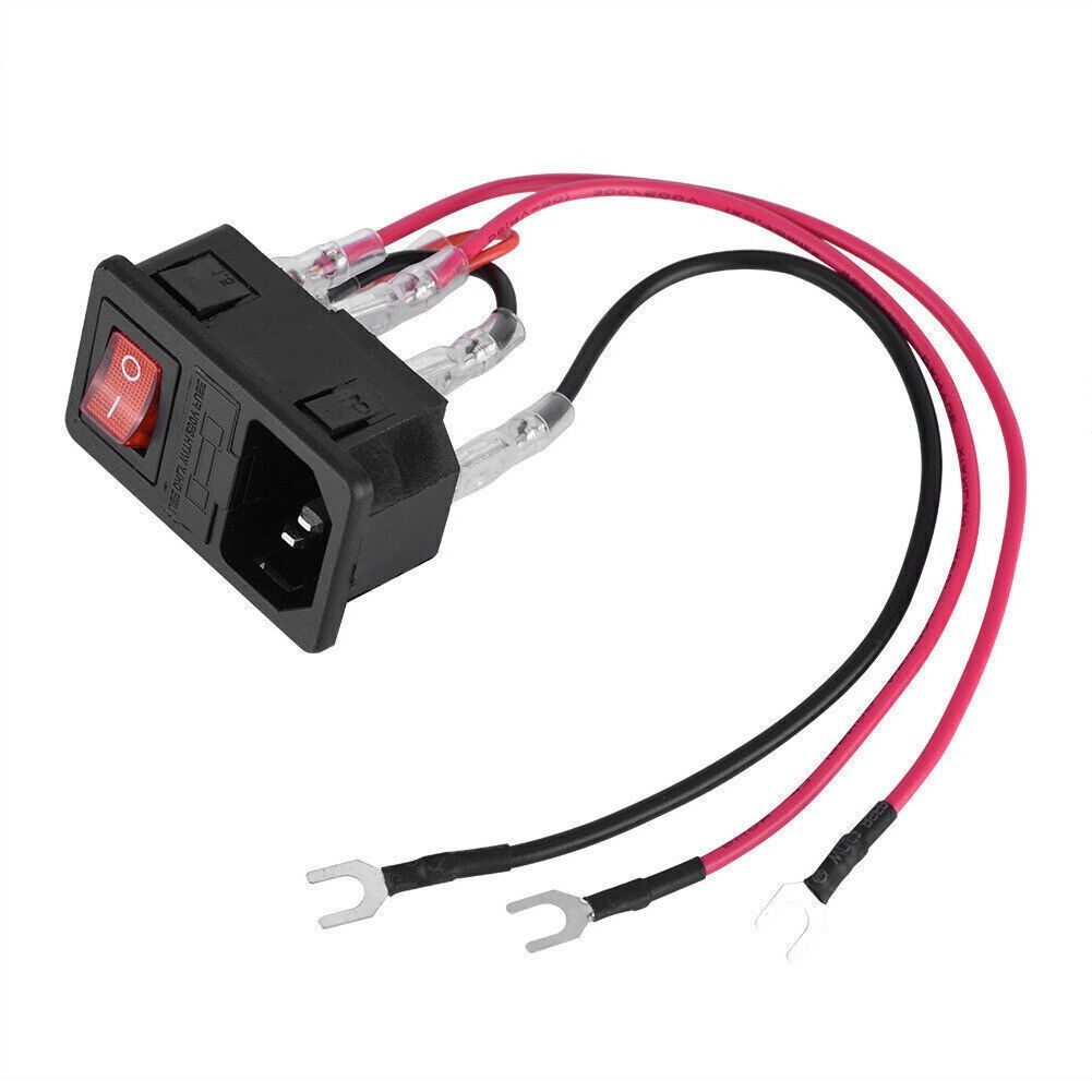 Utype Plug 10A 220V/110V Power Supply Switch Adapter Socket Module with