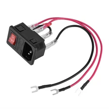 Utype Plug 10A 220V/110V Power Supply Switch Adapter Socket Module with