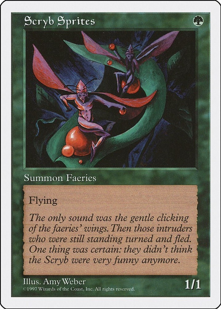 EN Scryb Sprites 324 Fifth Edition Common LP