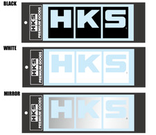 Hks For Logo Sticker W220 White