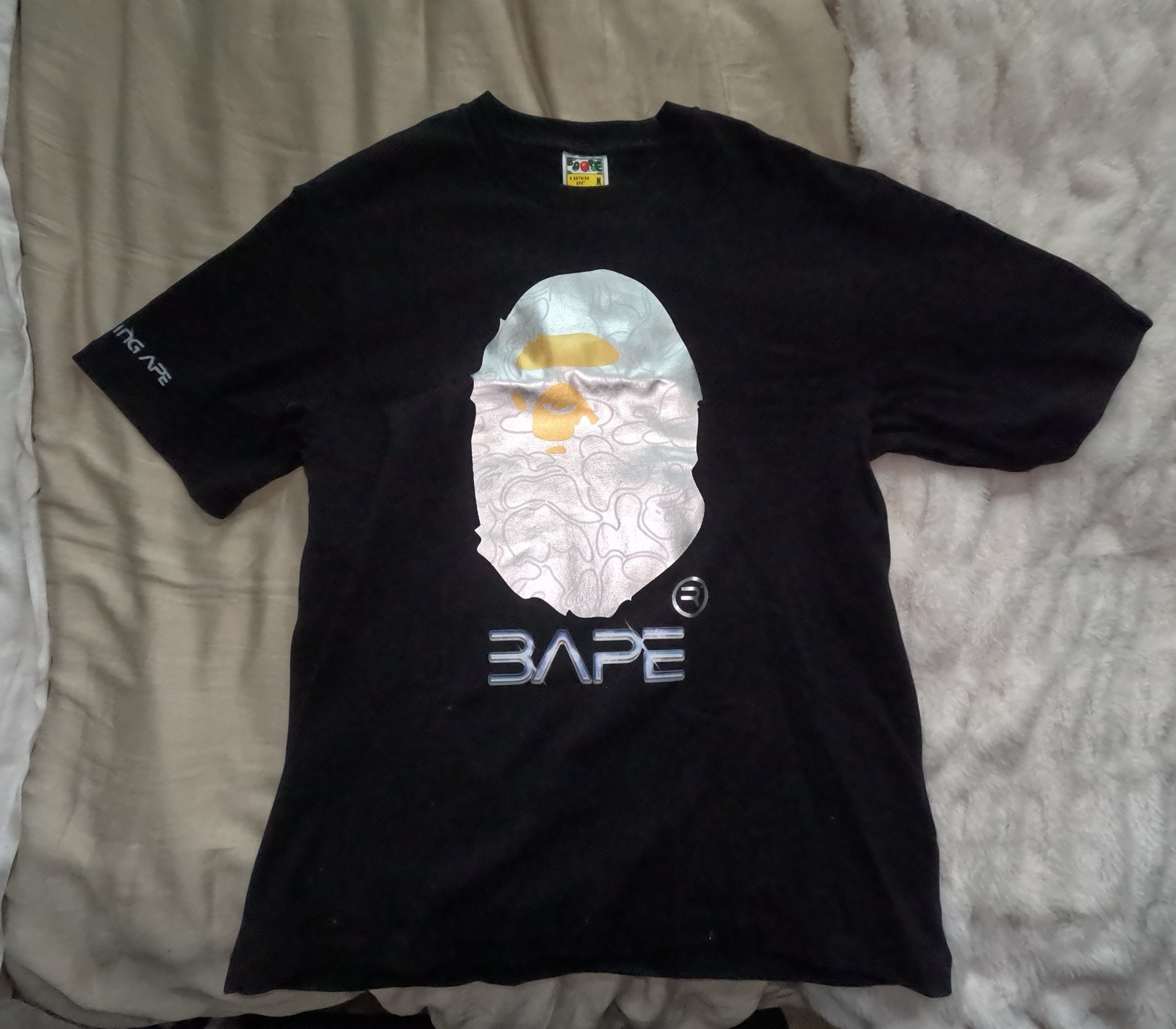 Bape x Hajime Sorayama Ape Head Tee Black M Brand New Limited Edition